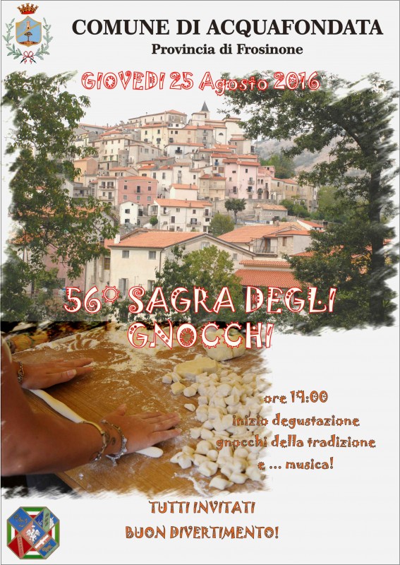 Sagra Degli Gnocchi Acquafondata Acquafondata