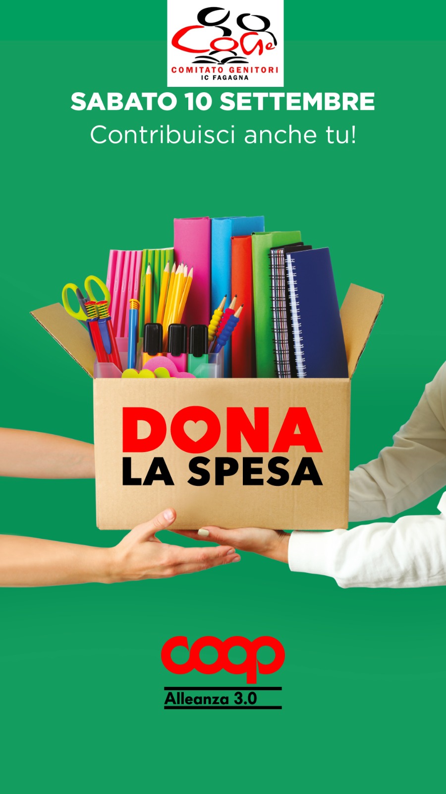 Dona La Spesa Materiale Scolastico Sabato 10 Settembre Fagagna