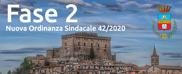 Nuova Ordinanza Del Sindaco N Del Soriano Nel Cimino