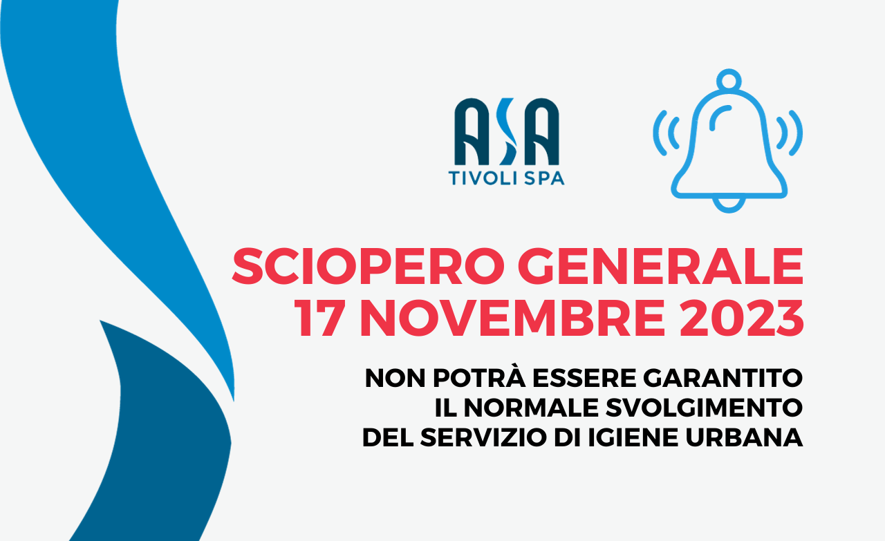 Sciopero Generale Nazionale Novembre Settore Ambiente Tivoli