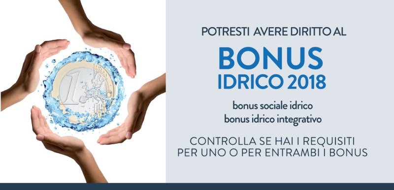 Bonus Sociale Idrico E Bonus Idrico Integrativo - Marcellina