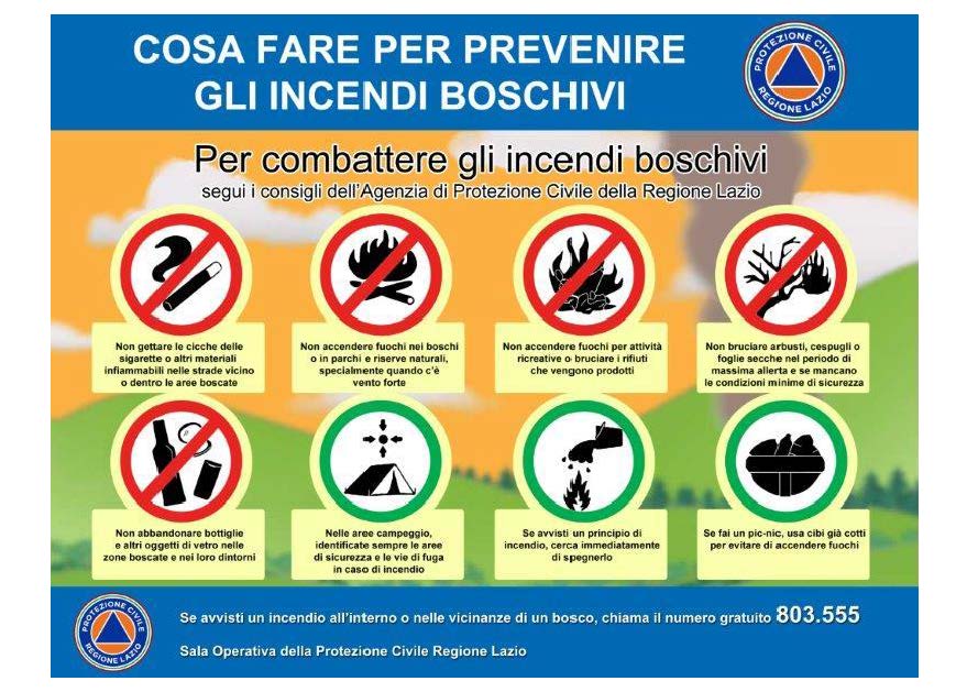 MISURE DI PREVENZIONE INCENDI BOSCHIVI - Piansano