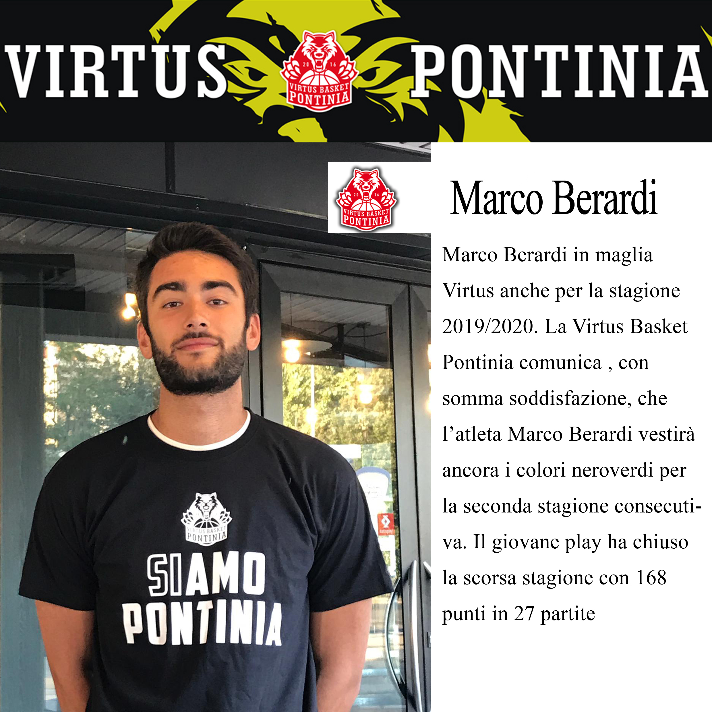 Borraccia – Virtus Basket Pontinia