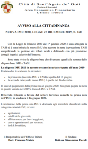 AVVISO IMU 2020